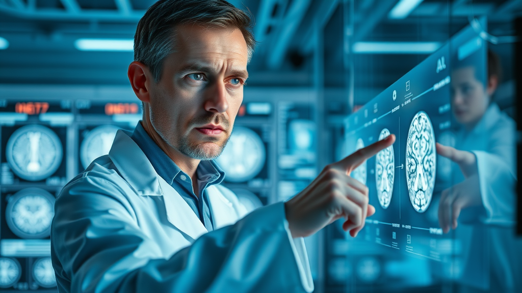 psychology of prosperity, scientist analyzing brain scan data, science of prosperity